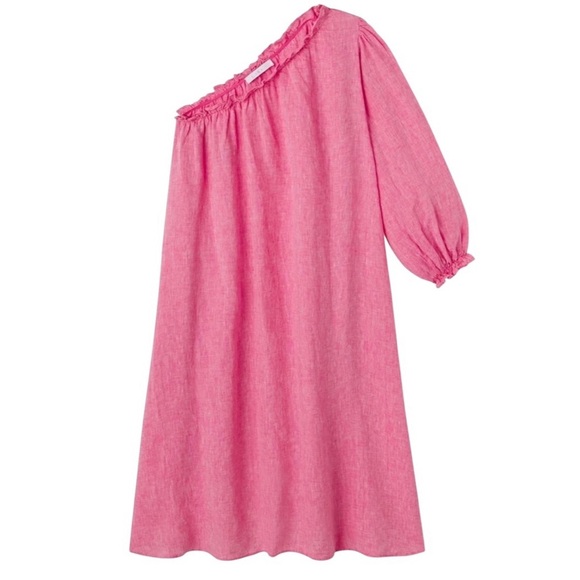 Lake Milly Midi Dress in Zinnia Linen Size‎ XS - Picture 1 of 9